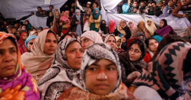 النساء يشاركن بقوة بمظاهرات ضد قانون الجنسية فى الهند