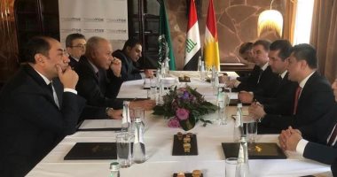 أبو الغيط يؤكد لرئيس وزراء إقليم كردستان العراق عمق الروابط العربية-الكردية