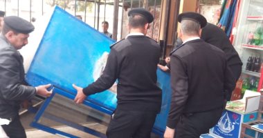 رفع 989 حالة اشغال طريق وتحرير 99 محضرا خلال حملة مرافق بطنطا
