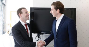 مستشار النمسا يطالب بفرض ضرائب عادلة على الشركات الرقمية مع مؤسس "فيس بوك"