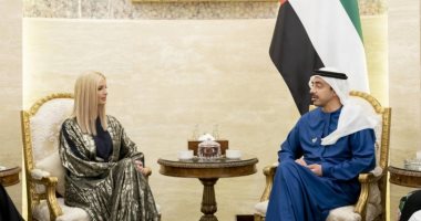 وزير الخارجية الإماراتى يستقبل إيفانكا ترامب فى أبوظبى