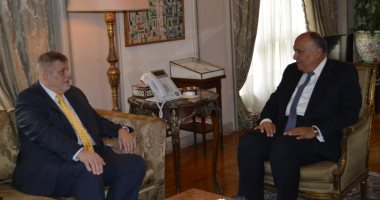 وزير الخارجية يبحث مع المنسق الأممى للبنان آخر المستجدات والأوضاع فى المنطقة