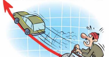 كاريكاتير صحيفة جزائرية : أسعار السيارات لن تنخفض