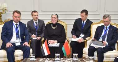 وزيرة الصناعة تبحث مع نظيرها البيلاروسى تعزيز العلاقات الاقتصادية المشتركة