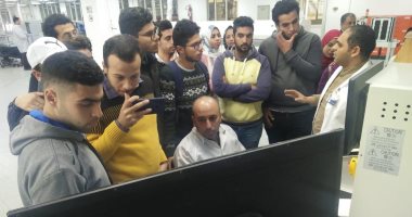طلاب جامعة كفر الشيخ يزورون مصنع إلكترونيات الهيئة العربية للتصنيع
