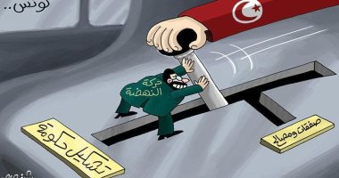   كاريكاتير صحيفة إماراتية.. حكومة تونس "صفقات ومصالح لحركة النهضة"