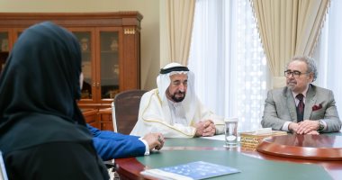 حاكم الشارقة يستقبل رئيس الكتاب العرب لمناقشة سبل النهوض بالثقافة العربية