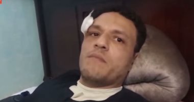 فيديو..منجد يكشف كواليس الإعتداء عليه وإلقائه من شرفة منزله بالإسكندرية