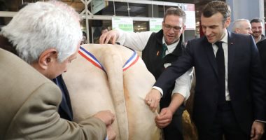 الرئيس الفرنسي "ماكرون" يفتتح المعرض الدولى للزراعة فى نسخته الـ 57