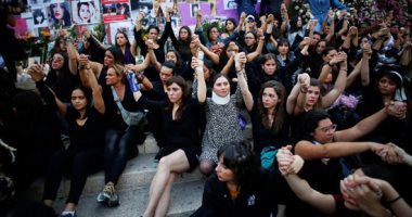 احتجاجات نسائية فى المكسيك على العنف ضد المرأة