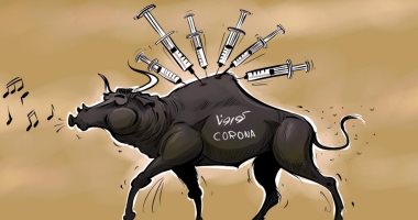 كاريكاتير صحيفة سعودية.. لا توجد أمصال تتصدى لفيروس كورونا