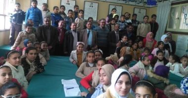 انطلاق فعاليات معرض كتاب القرية فى أبو قرقاص بالمنيا بمشاركة 400 طالب