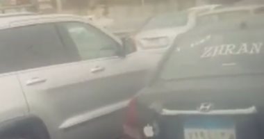 كثافات مرورية بمطلع أكتوبر المتجه من مدينة نصر للمهندسين