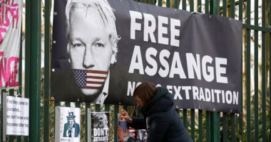 تظاهرات ببريطانيا ضد تسليم جوليان أسانج إلى الولايات المتحدة