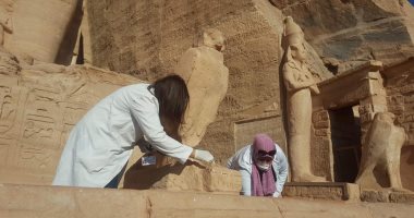 صور.. السياحة والآثار تنتهى من تطوير معبدى أبو سمبل بأسوان