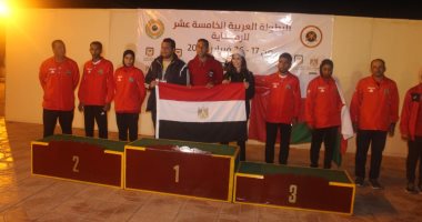 مصر تحصد المركز الأول في البطولة العربية للرماية بـ53 ميدالية متنوعة