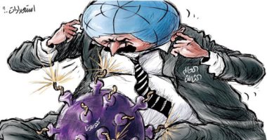 كاريكاتير صحيفة سعودية.. دول العالم الثالث تصم آذانها أمام فيروس كورونا