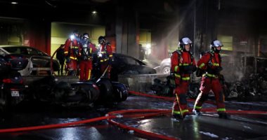 السيطرة على حريق هائل بمحيط محطة قطار باريس