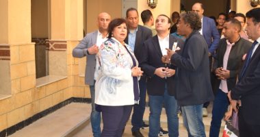 وزيرة الثقافة: الإعداد لاحتفالية كبرى خلال افتتاح طريق الكباش