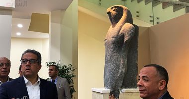 وزير السياحة والآثار يتفقد متحف الغردقة قبل وصول رئيس الوزراء