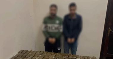 ضبط عاطلين بحوزتهما 31 كيلو من مخدر الحشيش بالإسكندرية