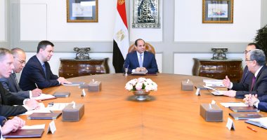 رئيس شنايدر إليكتريك يؤكد للسيسي حرص الشركة على مضاعفة استثماراتها بمصر