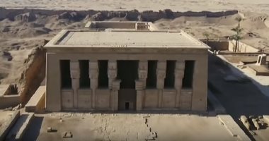 "صباح الخير يا مصر" يبرز جمال معبد دندرة عبر لقطات حية بطائرة درون