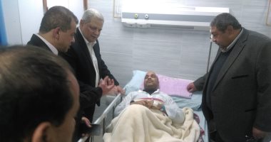 عامل بشركة صرف القاهرة يشكر ممدوح رسلان على رعايته بعد إصابته البالغة