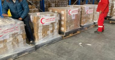 صور.. الهلال الأحمر المصرى: 5.5 طن أدوية مساعدات لدولة جنوب السودان