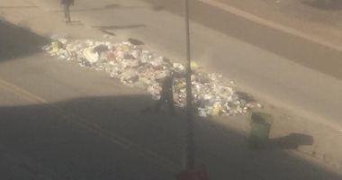 قارئ يشكو تراكم القمامة بشارع متولى الشعراوى المنطقة العاشرة مدينة نصر