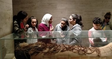 "رحلة مومياء".. برنامج توعوى لطلاب المرحلة الإعدادية بالمتحف المصرى بالتحرير