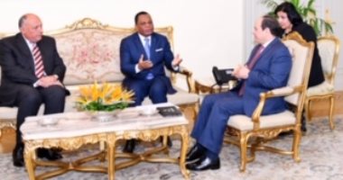 رسالة من رئيس الكونغو إلى السيسي بشأن تطورات القضية الليبية