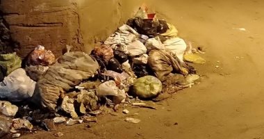 قارئ يشكو من تراكم القمامة بقرية أبو الغر بمركز كفر الزيات