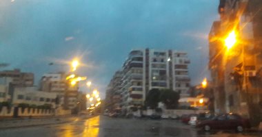 أمطار رعدية على مدينتى بورسعيد وبورفؤاد.. والأحياء تعلن الطوارئ