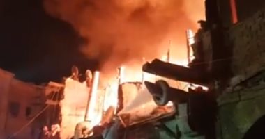 إصابة سيدتين وطفلين فى حريق مسكن بمدينة بلبيس بالشرقية 