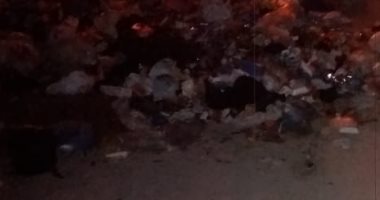 شكوى من انتشار القمامة بمنطقة شاطئ السلام بالعجمى فى الإسكندرية