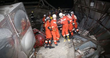 ارتفاع ضحايا انهيار فندق للحجر الصحى شرقى الصين لـ 18 قتيلا