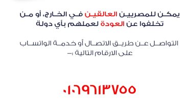 ‎وزارة الهجرة تطلق آلية للتواصل مع المصريين العالقين بسبب "كورونا"