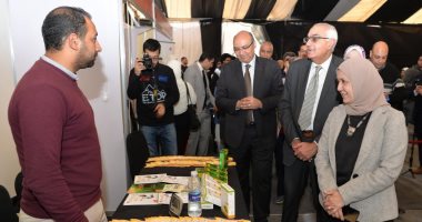 افتتاح معرض جامعة المنصورة الثانى للمنتجات الوطنية