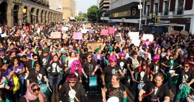 إضرابات فى المكسيك والأرجنتين بعد مسيرات ضخمة بيوم المرأة