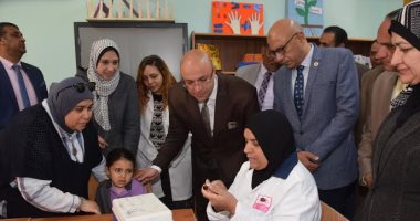 استهدف 526 ألف طفل للتطعيم ضد الحصبة فى بنى سويف