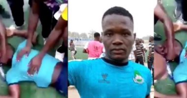 وفاة لاعب بالدورى النيجيرى لعدم وجود سيارة إسعاف فى الملعب.. فيديو