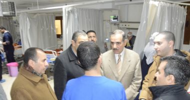 صور.. محافظ كفر الشيخ يتفقد التدابير الوقائية بمستشفى الحميات