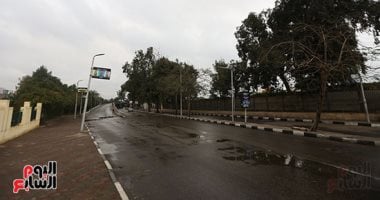 أمطار غزيرة صباح الخميس في قرية طناش بالجيزة