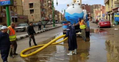 هطول أمطار متوسطة على أغلب قرى ومراكز أسيوط وحملات لشفط المياه.. صور