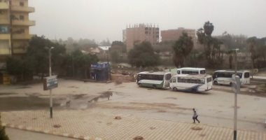 المرور: تحويلة بطريق إسكندرية مطروح الساحلى بسبب تجمعات مياه الأمطار 