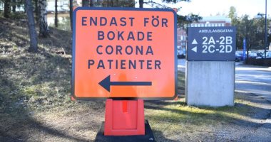 السويد تسجل ثانى حالة وفاة بفيروس كورونا وارتفاع عدد المصابين إلى 909 حالات