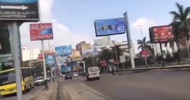 سيولة مرورية واختفاء التكدسات بطريق الكورنيش المتجه لميدان التحرير..فيديو