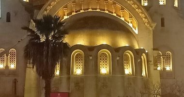 السياحة والآثار تنير كنيسة البازيليك استعدادا لافتتاح قصر البارون إمبان