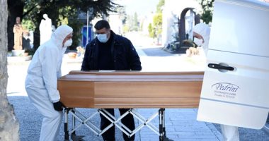 جنازات ضحايا كورونا تحت الرعاية الطبية وبدون مشيعين فى إيطاليا